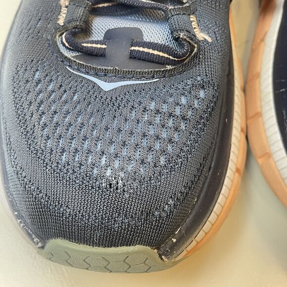 Hoka One One Women's Size 8 Gaviota 2 Running Shoe Navy and Peach - Picture 13 of 16